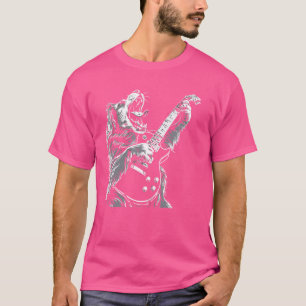 Hondengitarist gitaar - Leonberger Dad Mom T-shirt