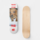 hondengoed persoonlijk skateboard (Voorkant)