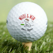 Hondengolfbal Custom Hondenliefhebbers Golfcadeau  Golfballen