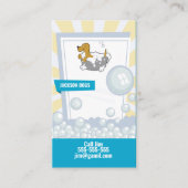 hondengroomeren - wasgoed voor huisdieren visitekaartje (Voorkant)