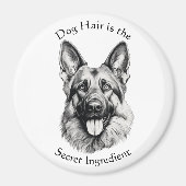 Hondenhaar is het Geheime Ingrediënt Magneet (Voorkant)