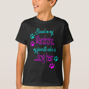 Hondenhaar Is Mijn Favoriete Kleur - Puppies Hond  T-shirt