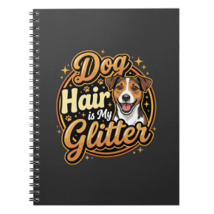 Hondenhaar Is Mijn Glitter Hondenliefhebber Notitieboek