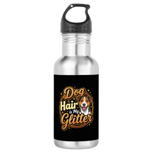 Hondenhaar Is Mijn Glitter Hondenliefhebber Waterfles