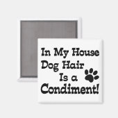 Hondenhaar Kruid Magneet (Voorkant / Achterkant)