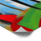 Hondenharmonie: een ode aan Joan Miró Poster (Hoek)