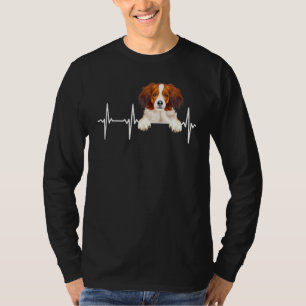Hondenhartslag Voor Nederlandse Kooikerhondje T-shirt