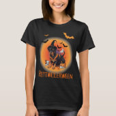 Hondenheks Rottweiller Halloween T-shirt (Voorkant)