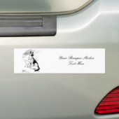 Hondenhemel Bumpersticker (Op auto)