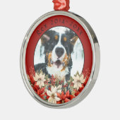 Hondenherdenking Metalen Ornament (Links)