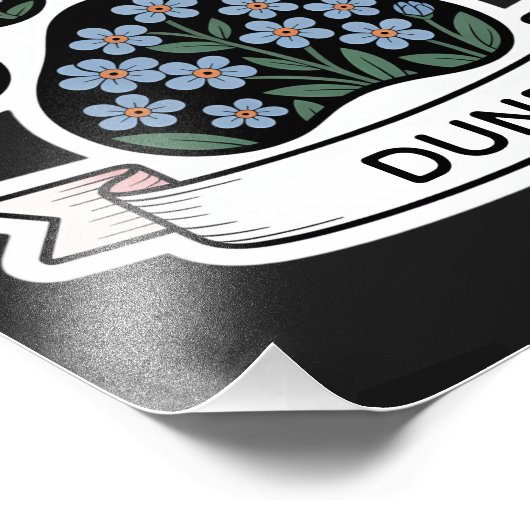 Hondenherdenkingssympathie Keepsake Pet Loss Foto Afdruk (Hoek)