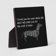 Hondenherdenkingsteken - Gepersonaliseerd hond Dac
