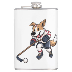 Hondenhockeyer Heupfles