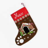 hondenhok kleine kerstsok (Achterkant (Hangend))