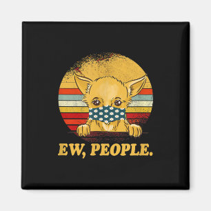 hondenhond van chihuahua : een hond met een gezich magneet