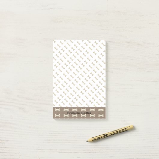 Hondenhondje Post-it® Notes (Op bureau)