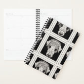 Hondenhoofd Patroon door Julie de Graag 2022 Planner (Display)