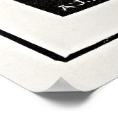 Hondenhoofd van Julie de Graag - Fine Art Poster (Hoek)