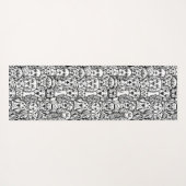 Hondenhoofdpatroon Yogamat (Achterkant (horizontaal))