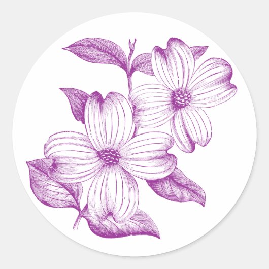 Hondenhout Sticker (Voorkant)