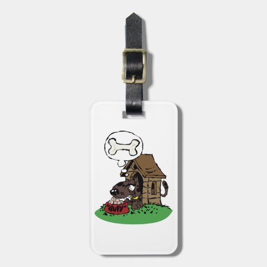 Hondenhuis Bagage Labels (Voorkant verticaal)
