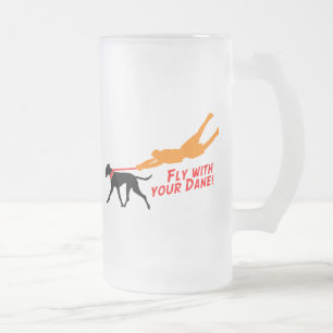 Hondenhuis Honden illustraties Matglas Bierpul