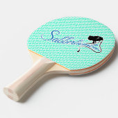 hondenhuis tafeltennisbatje (Voorkant Gekanteld)