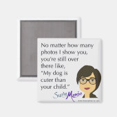 Hondenhumor Magneet (Voorkant / Achterkant)