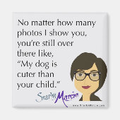 Hondenhumor Magneet (Voorkant)