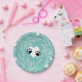 Hondenhuwelijk Papieren Bordje (Feest)