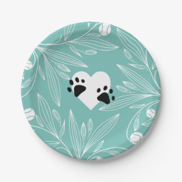 Hondenhuwelijk Puppy Love Papieren Bordje