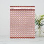 Hondenjaar2018 Honden Patroon Gepersonaliseerde br Briefhoofd (Staand voorkant)