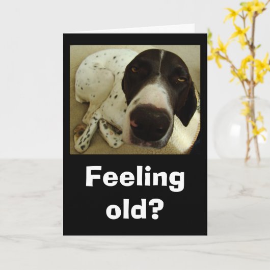 Hondenjaren Kaart (Gele Bloem)