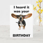 Hondenjaren, Verjaardag Kaart voor 40e jaar (Gele Bloem)