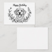 Hondenkaart voor mama. notitiekaartje (Voorkant / Achterkant)