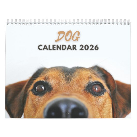 Hondenkalender 2026 kalender (Hoes)