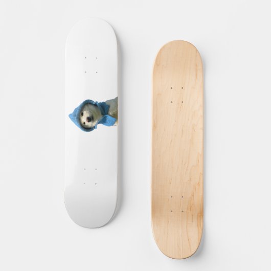 hondenkap persoonlijk skateboard (Voorkant)