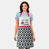 Hondenkapper All-Over Print Schort (Gedragen)