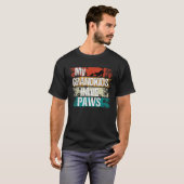 Hondenkat Grootmoeder Mijn kleinkinderen hebben p T-shirt (Voorkant volledig)