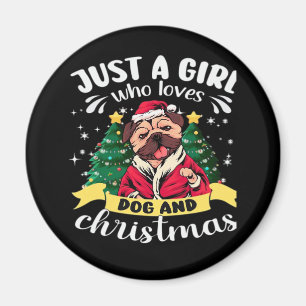 Hondenkerst - Gewoon een meisje dat van hond en Ch Magneet