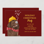 Hondenkerstfeest Kaart (Voorkant / Achterkant)