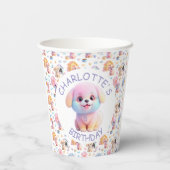 Hondenknuffel Papieren Bekers (Achterkant)