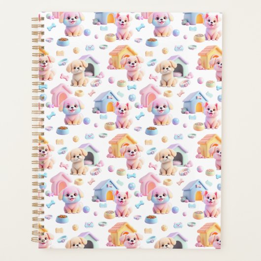 Hondenknuffel  planner (Voorkant)