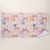 Hondenknuffel  strandlaken (Voorkant)