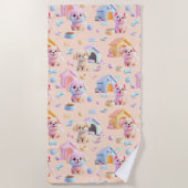 Hondenknuffel  strandlaken (Voorkant)