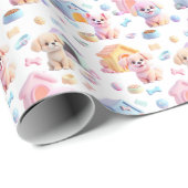 Hondenknuffel Wrap Cadeaupapier (Rol Hoek)