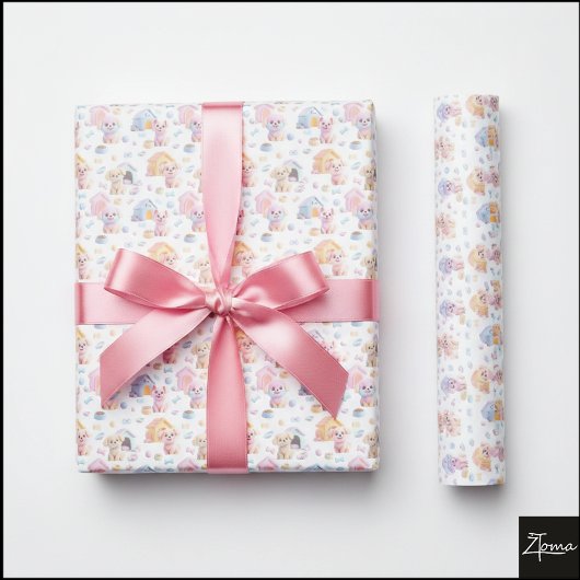 Hondenknuffel Wrap Cadeaupapier
