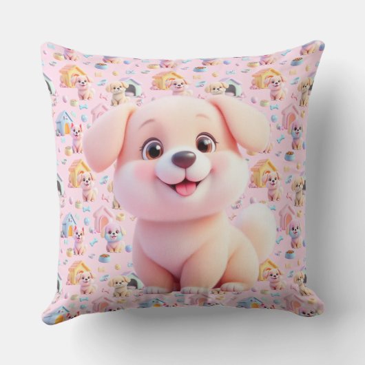 Hondenknuffel Wrap Kussen (Achterkant)