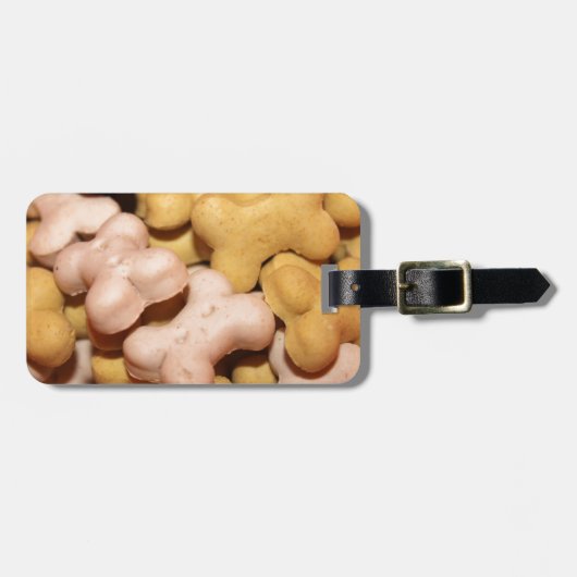 Hondenkoekjes Bagagelabel (Voorkant horizontaal)