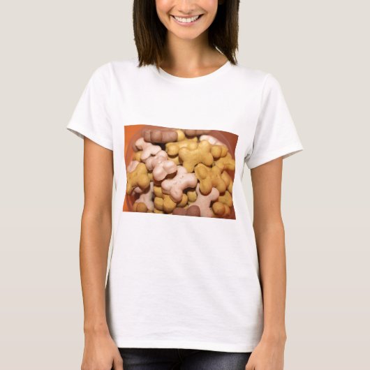 Hondenkoekjes T-shirt (Voorkant)